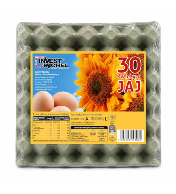 JAJKA  L  /szt/ karton 30szt