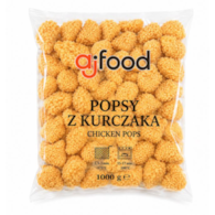 AJ FOOD Popsy z kurczaka w panierce ryżowej 1kg/8