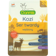DANMIS Ser kozi plastry twardy wędzony 100g /10