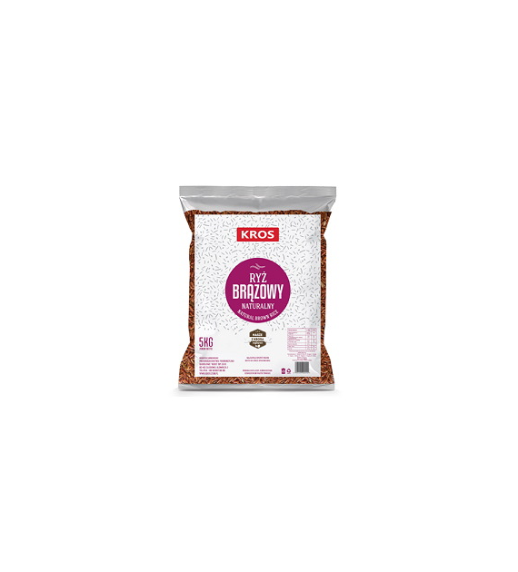KROS Ryż brązowy naturalny 5kg /1