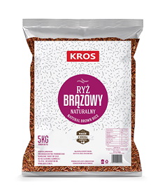 KROS Ryż brązowy naturalny 5kg /1