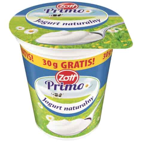 ZOTT Jogurt naturalny 370g+30g GRATIS /12