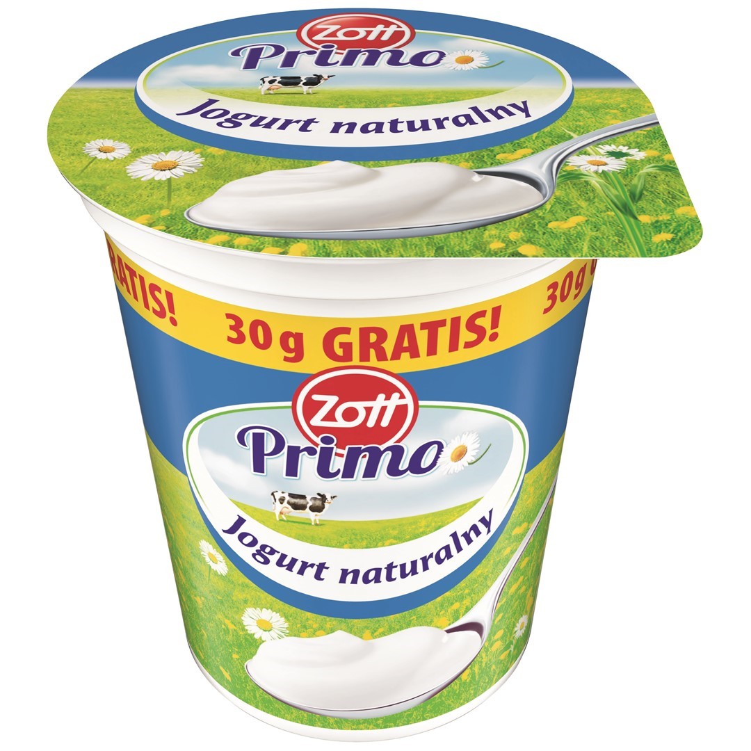 ZOTT Jogurt Naturalny 370g+30g GRATIS /12/