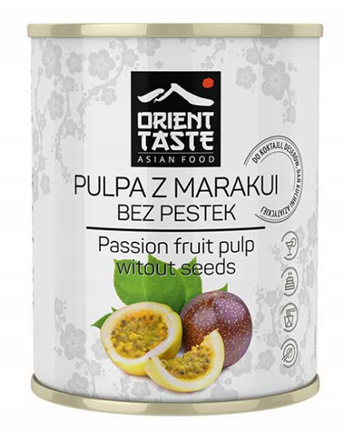 GREEK T Pulpa marakuja 850ml bez pestek /6/