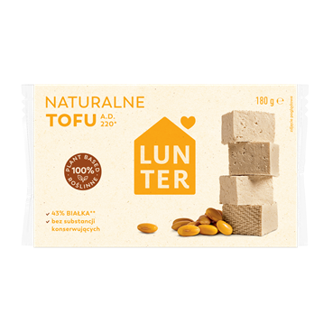 LUNTER Tofu 180g naturalne /10/