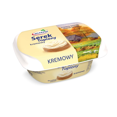 MLEKPOL Serek topiony kremowy kubek 150g /12