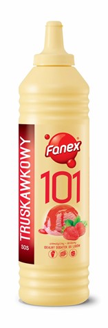 FANEX Sos deserowy 900g truskawkowy /9/