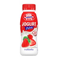MLEKOVITA Jogurt polski 250g truskawkowy /6/ PET