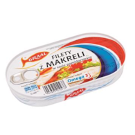 GRAAL Filet z makreli w sosie pomidorowym 170g/15