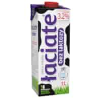 ŁACIATE Mleko UHT 3,2% bez laktozy 1l /12