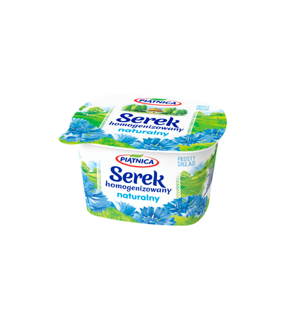 PIĄTNICA Serek homogenizowany naturalny 150g /12