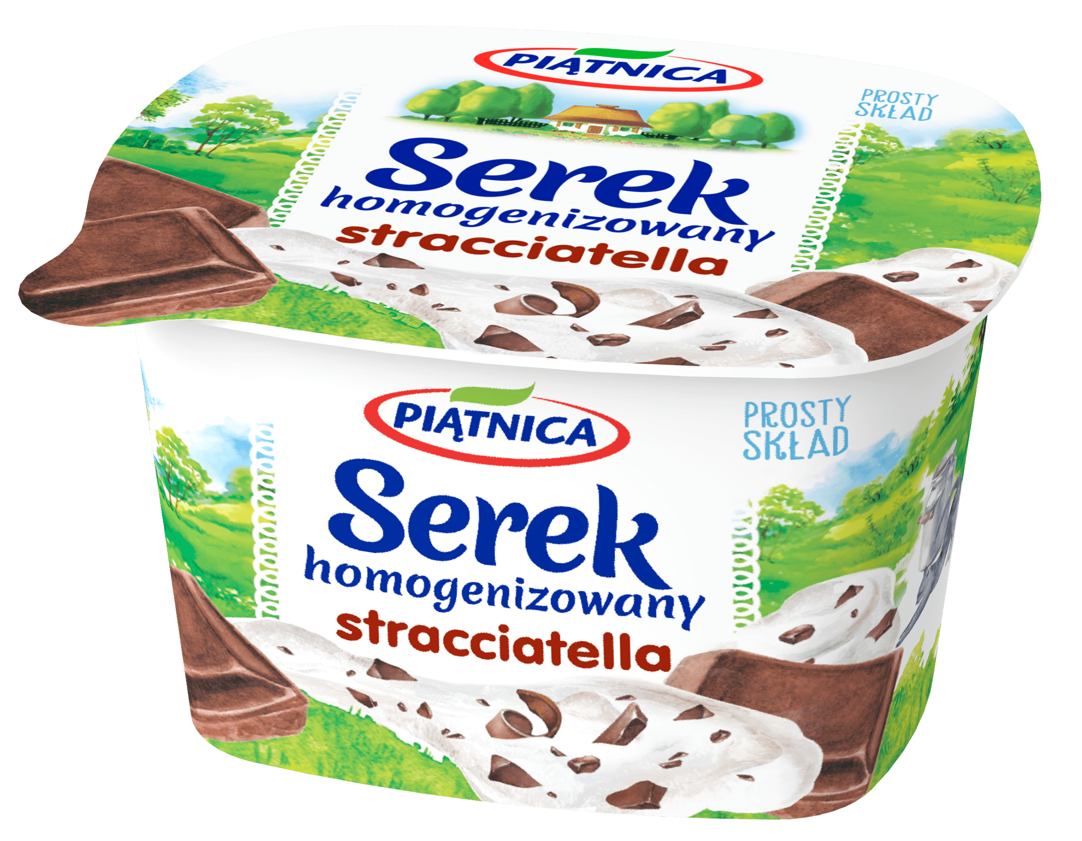 PIĄTNICA Serek homogenizowany 150g straciatela/12/