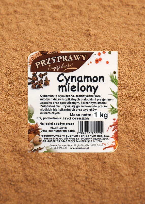 ORZESZEK G Cynamon mielony 1kg /1/