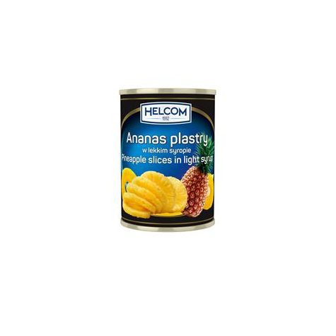 GREEK Ananas  plastry 580ml/340g/24
