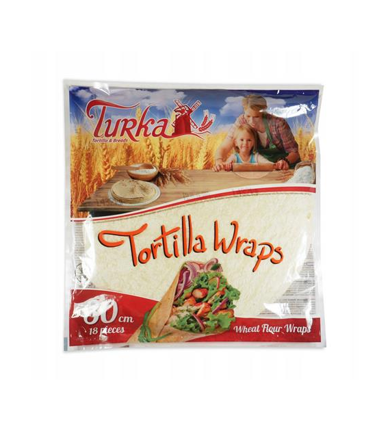 TURKA Tortilla pszenna 30cm*18 szt 80g /6