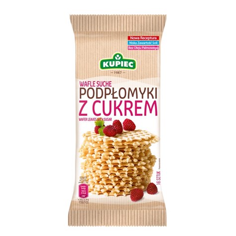 KUPIEC Podpłomyki z cukrem 140g /14