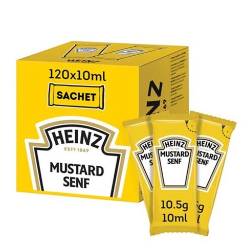 HEINZ Musztarda saszetka 10g*120szt /1