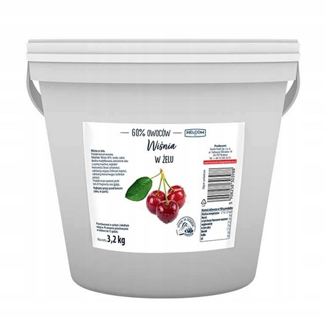 GREEK Wiśnie w żelu 3,2kg /1