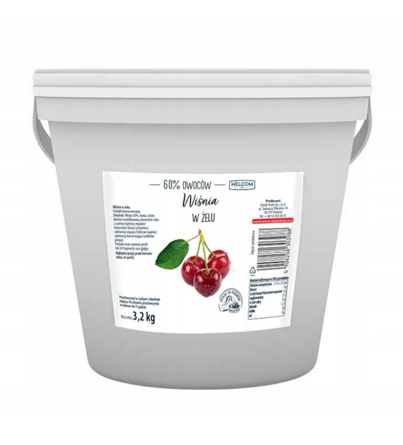 GREEK Wiśnie w żelu 3,2kg /1