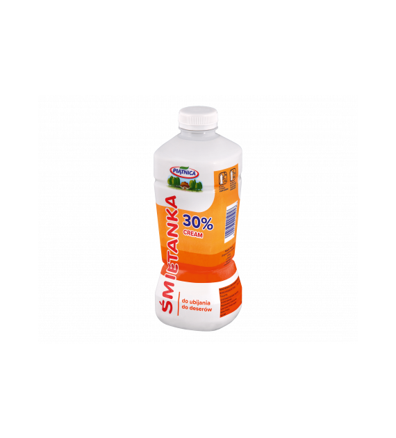 PIĄTNICA Śmietanka 30% UHT butelka 1l /6