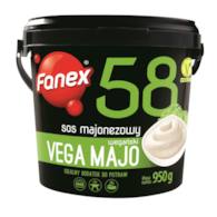 FANEX Sos majonezowy wegański 950g /szt