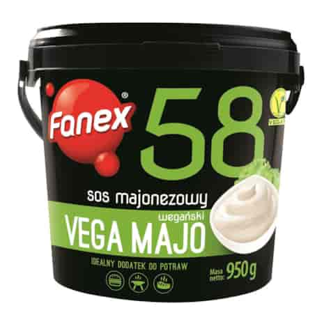 FANEX Sos majonezowy wegański 950g /szt