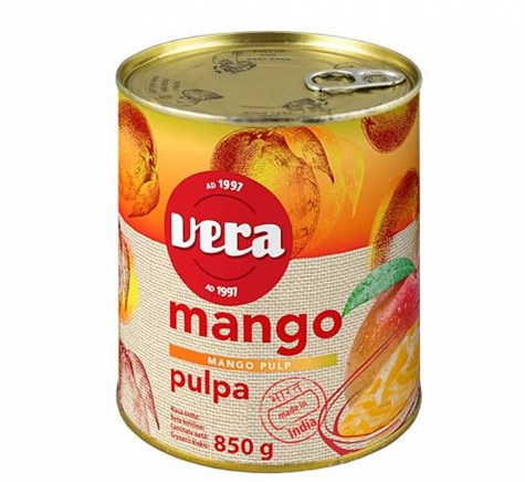 LIMPOL VERA Pulpa mango Alphonso słodzona 850g/12