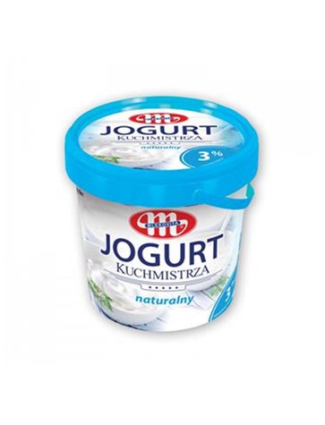 MLEKOVITA G Jogurt Kuchmistrza 3% naturalny 5kg /1