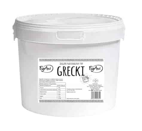 FIGAND Jogurt grecki 10% wiaderko 5kg /1