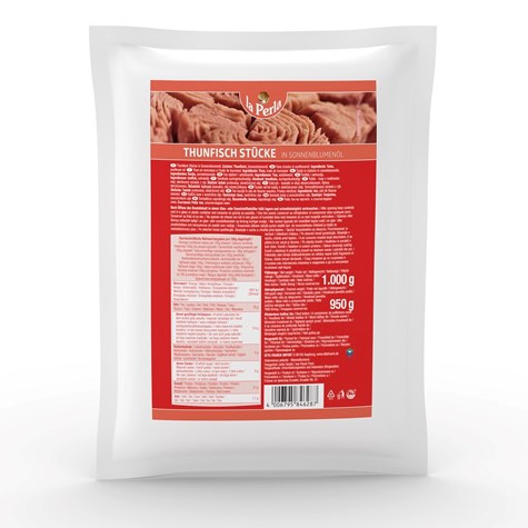 LA PERLA Tuńczyk kawałki w oleju 1kg/950g/16