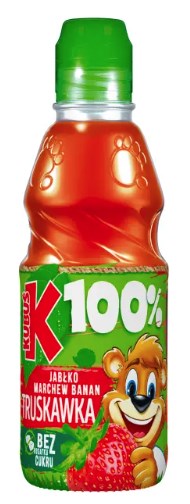 KUBUŚ Sok 100% jabłko-march-ban-trus 300ml /12