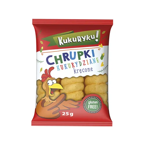 SANTE Chrupki kukurydz.25g Kukuryku kręcone /40/