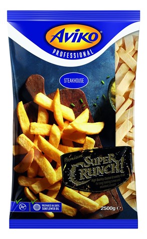 AVIKO Frytki steakhouse super crunch 2,5kg /4