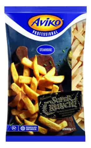 AVIKO Frytki steakhouse super crunch 2,5kg /4