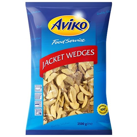 AVIKO Cząstki ziemniaka ze skórką 2,5kg /4