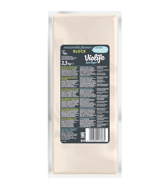 VIOLIFE Ser wegański typu Mozzarella blok 2,5kg/5