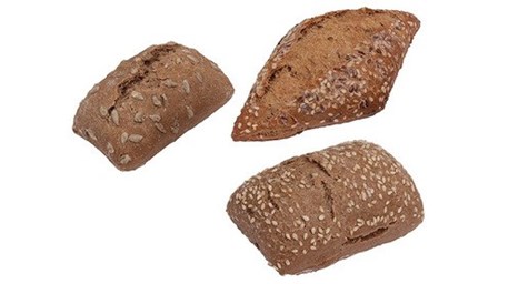 LA LOR. Bułeczki hotelowe ciemne 3x35szt 35g/105