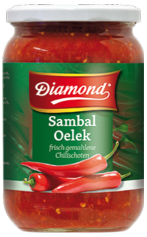 KK Sos sambal oelek Diamond słoik 740g /6