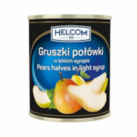 GREEK Gruszki połówki w syropie 820g/460g/12