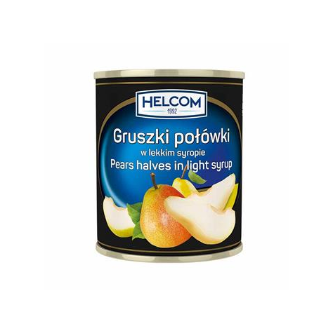 GREEK Gruszki połówki w syropie 820g/460g/12