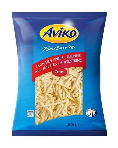 AVIKO Frytki klasyczne cienkie 7mm 2,5kg /5