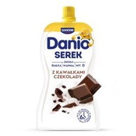 DANONE DANIO  Serek z kaw. czek. saszetka 120g /16