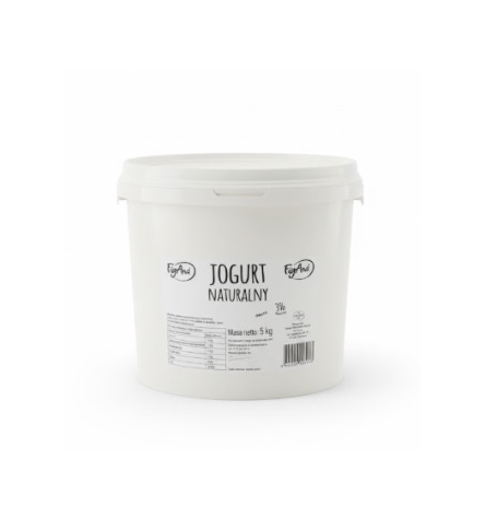 FIGAND Jogurt naturalny 3% wiadro 5kg /1