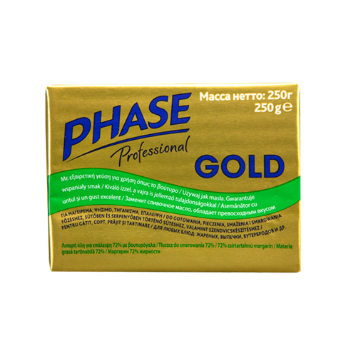 PHASE GOLD Tł.do smarow. 250g 71% z maślanką /20/