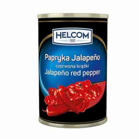 GREEK Papryka czerwona jalapeno krążki 3kg/1560g/6