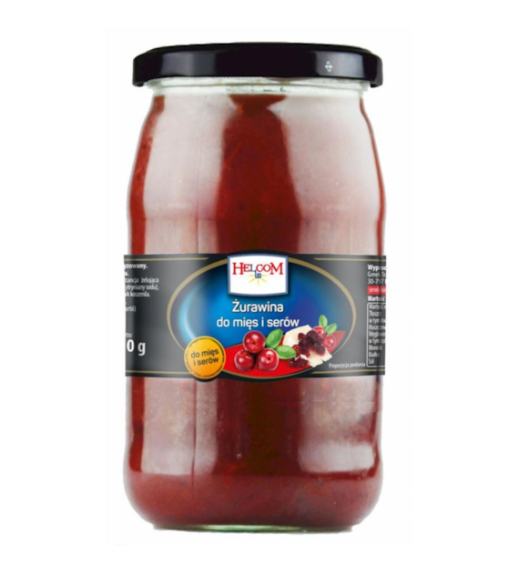 GREEK Żurawina do mięs i serów słoik 870g/8