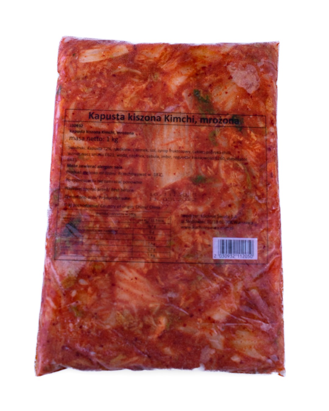 Q Kimchi 1kg mrożone SHIRAKIKU /10/