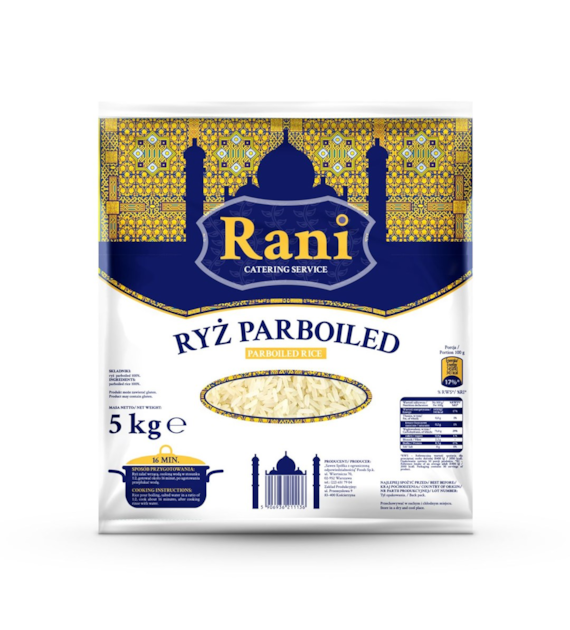 SAWEX RANI Ryż paraboiled 5kg /1