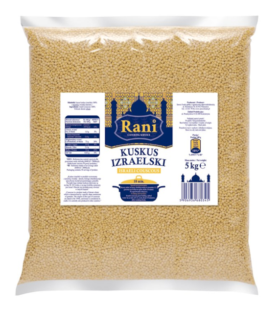 SAWEX RANI Kasza kuskus izraelski 5kg/1