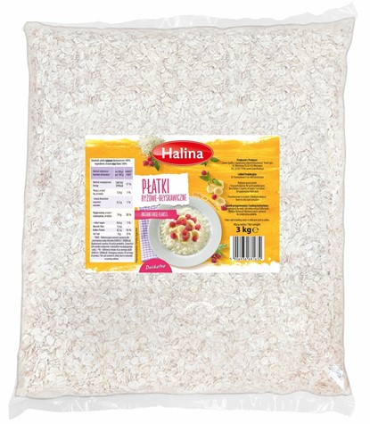 SAWEX HALINA Płatki ryżowe 3kg /szt/